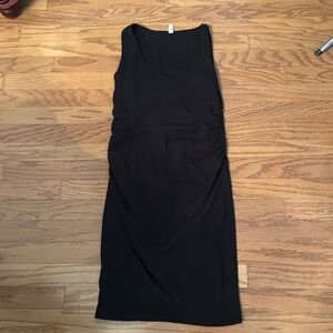 Pink blush maternity dress